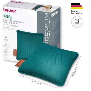 Beurer HK 77 Heaty Celestial Green šildoma pagalvė su laido gaubtu (20078)