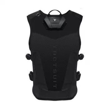 bHaptics TactSuit Air Onyx haptinė liemenė su 40 vibracijos variklių, Bluetooth, USB-C, kvėpuojančiu tinkleliu, juoda