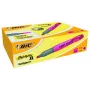 BIC Brite Liner Grip žymeklis, kūginis antgalis, rausvas, 1,7–5,1 mm linijos plotis, 1 vnt.