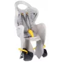 Vaikiška dviračio kėdutė BIKE SEAT B-FIX galinė, su greito atleidimo sistema, pilka/oranžinė, 9-22 kg, EN 14344