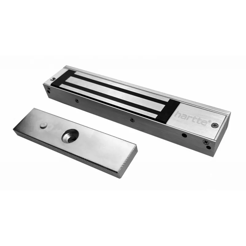 BIRA HARTTE MG280SR 280kg elektromagnetinė spyna su durų būsenos stebėjimu ir LED indikacija