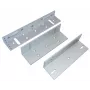 BIRA MG280ZL ZL tipo tvirtinimo kronšteinų rinkinys HARTTE 280kg elektromagnetinėms spynoms, aliuminis, sidabrinis