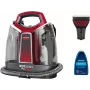 BISSELL SpotClean ProHeat 36988 nešiojamas dėmių valiklis, titano ir raudonos spalvos
