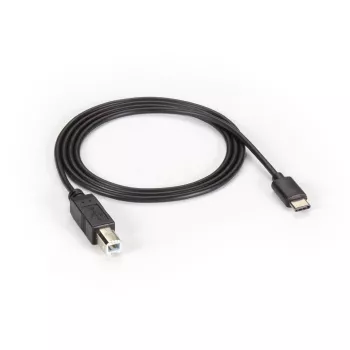 Black Box USB 2.0 USB-C į USB-A laidas (0,5 m) – juodos spalvos