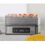 Black+Decker BXDE401E Vaisių, grybų ir daržovių džiovintuvas – 400W, 5 padėklų, skaitmeninis laikmatis, BPA neturintis plastikas, juodos spalvos