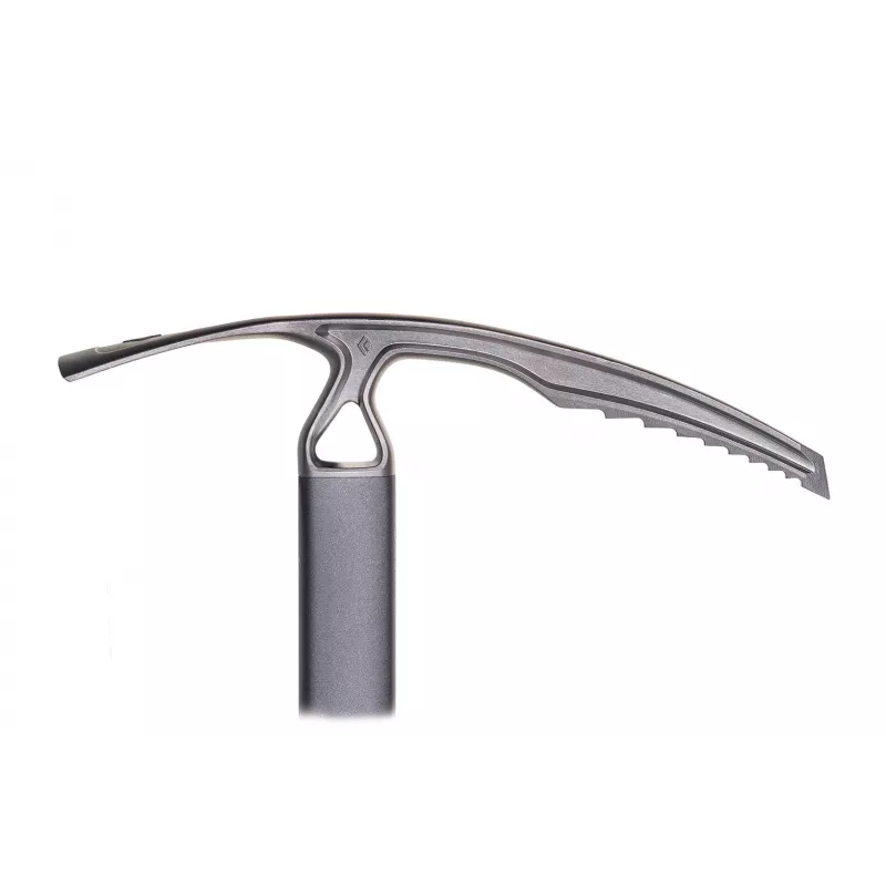 Black Diamond Raven Ice Axe 55 cm - nerūdijančio plieno galvutė, aliuminio kotas, CE sertifikuotas