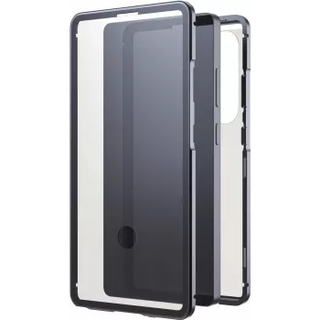 Black Rock 360° stiklo dangtelis Samsung Galaxy S25 Ultra - viso korpuso apsauga, juodas 00229679