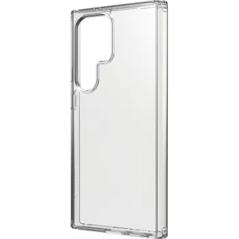 Black Rock Clear Protection dėklas, skirtas Samsung Galaxy S23 Ultra - permatomas TPU galinis dangtelis, slopinantis smūgius, nesigelsvuojantis, suderinamas su belaidžiu įkrovimu 00226130