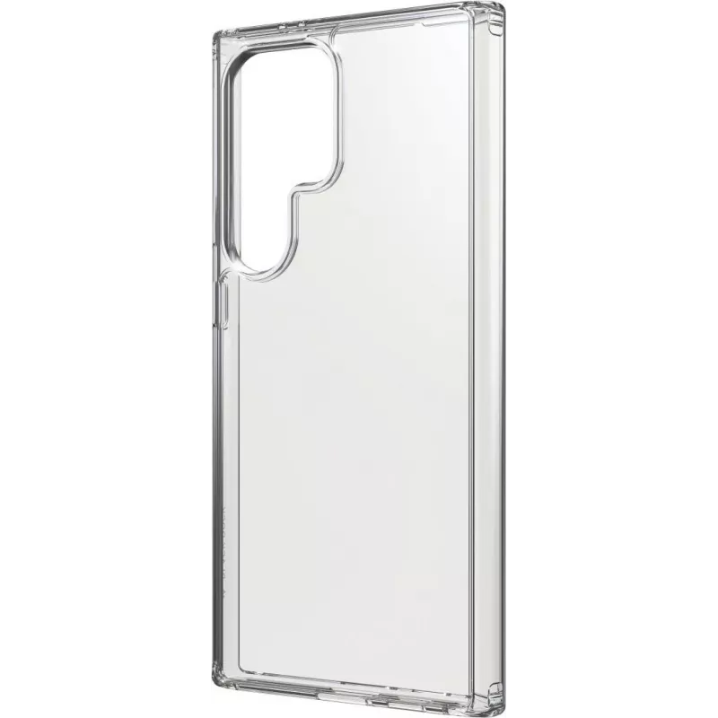 Black Rock Clear Protection dėklas, skirtas Samsung Galaxy S23 Ultra - permatomas TPU galinis dangtelis, slopinantis smūgius, nesigelsvuojantis, suderinamas su belaidžiu įkrovimu 00226130