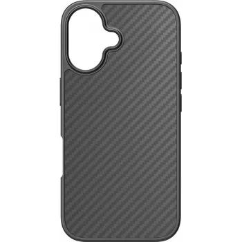 BLACK ROCK Robust Carbon dėklas Apple iPhone 16 – juodas 00228081