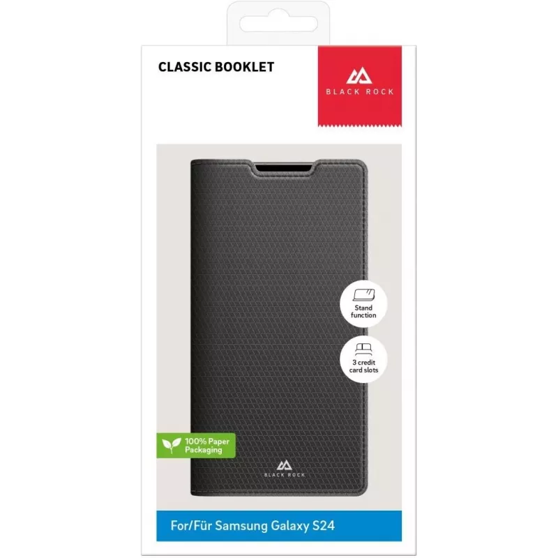 Black Rock The Classic Folio dėklas skirtas Samsung Galaxy S10e, juodas 00226135