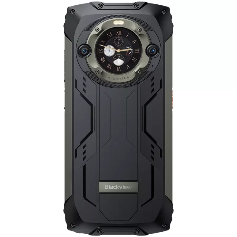 „Blackview BV9300 Pro“ nešiojamas atsparus išmanusis telefonas 6,7 inch FHD+ 120 Hz, 12 GB RAM, 256 GB atminties, 15080 mAh baterija, IP68/IP69K, juodas