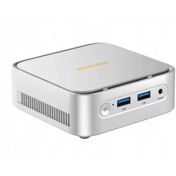 Blackview MP50 Mini PC AMD Ryzen 5 3500U 16GB 512GB SSD Windows 11 Pro sidabrinis