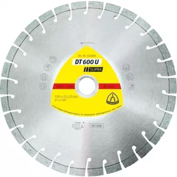 BLADE Segmentinis deimantinis diskas 230 mm x 2,6 mm x 22,2 mm universaliems statybiniams matavimams