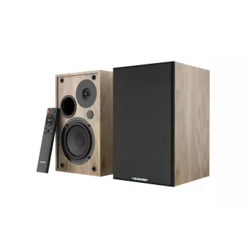 Blaupunkt BS40OK 2-jų krypčių pasyvios lentyninės kolonės, 40W RMS, 4 omų, rudos (pora)