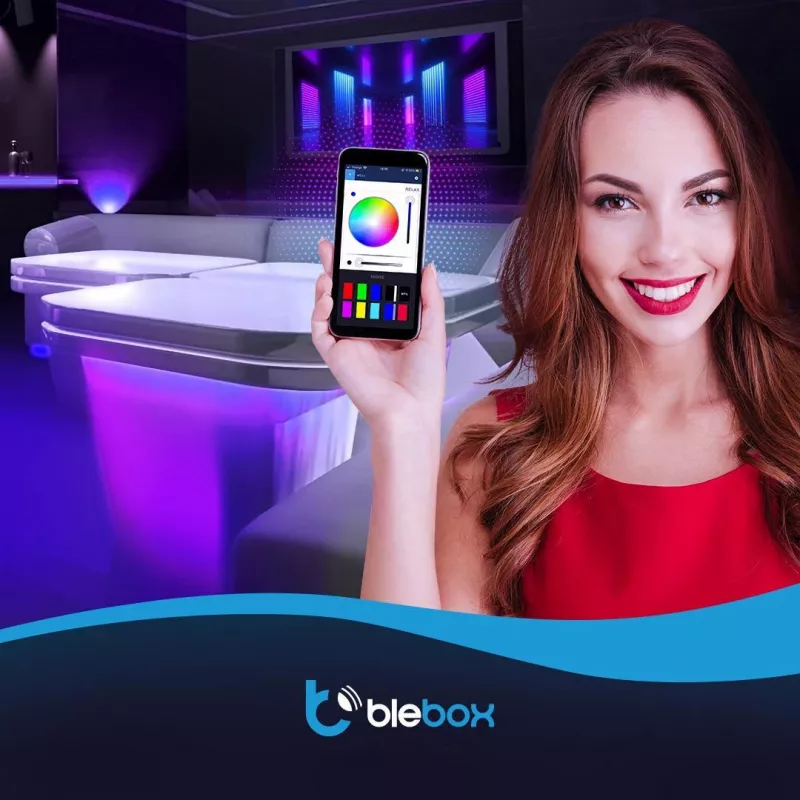 BLEBOX LED Pixelbox apšvietimo modulis