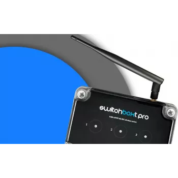 BLEBOX switchBoxT PRO išmanusis „Wi-Fi“ jungiklis su temperatūros jutiklio įvestimi