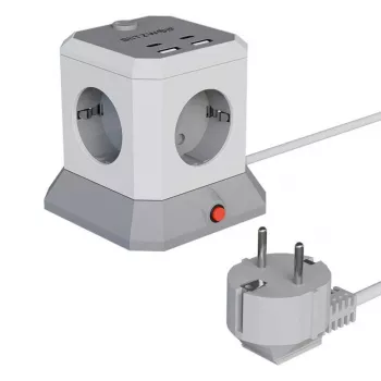 BlitzWolf BW-EC1 4xAC 2xUSB-A 2xUSB-C prailgintuvas