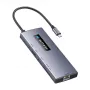 BlitzWolf BW-NEW TH8 10-in-1 USB-C Hub Adapter 4K HDMI, 3x USB 3.0, 2x USB 2.0, Gigabit Ethernet, 100W PD, SD/TF Card Reader, Space Gray