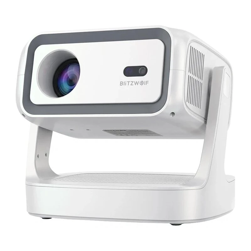 BlitzWolf BW-V12 Full HD (1080p) išmanusis projektorius, Google TV, Wi-Fi 6, Bluetooth 5.2, DI automatinis židinio nustatymas