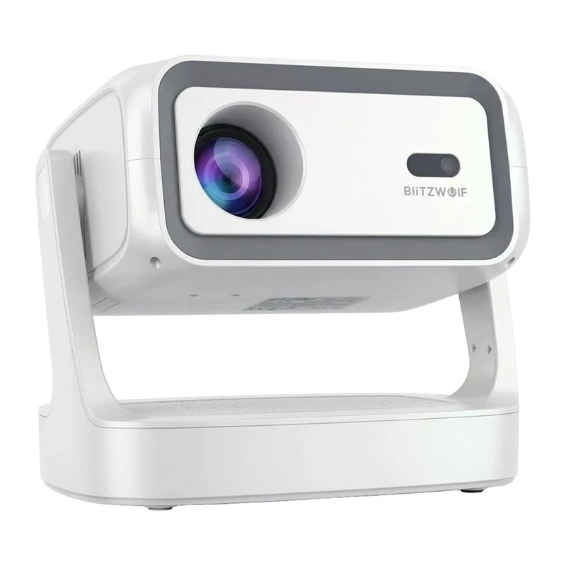 BlitzWolf BW-V12 Full HD (1080p) išmanusis projektorius, Google TV, Wi-Fi 6, Bluetooth 5.2, DI automatinis židinio nustatymas