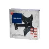 BLOW 76-863# Fiksuotas TV laikiklis prie sienos iki 42 colių, VESA iki 200x200, 25 kg, juodas