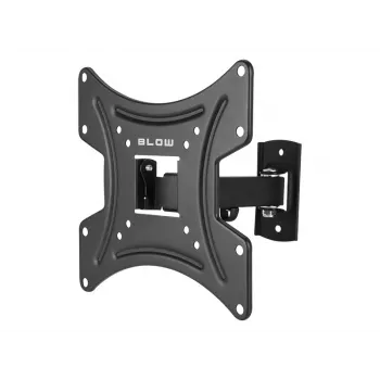 BLOW 76-863# Fiksuotas TV laikiklis prie sienos iki 42 colių, VESA iki 200x200, 25 kg, juodas