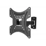 BLOW 76-863# Fiksuotas TV laikiklis prie sienos iki 42 colių, VESA iki 200x200, 25 kg, juodas