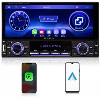 BLOW AVH-686B RDS MP3/USB/Micro SD/Bluetooth automobilinis radijo imtuvas
