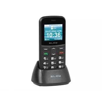 BLOW Black Senior Phone su stovu S18D