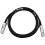 BLUELAN 40G-DACP-QSFP1M-BL suderinamas Extreme Networks 40G QSFP+ Direct Attach Copper kabelis, 40GBASE-CR4, 1m, pasyvus Twinax, PVC