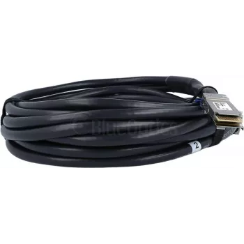 BlueLAN suderinamas Juniper 720-128729 pasyvus 400GBASE-CR8 QSFP-DD į 2x200GBASE-CR4 QSFP56 tiesioginio prijungimo šakotuvinis kabelis, 2 m, AWG26