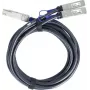 BlueLAN suderinamas Juniper 720-128729 pasyvus 400GBASE-CR8 QSFP-DD į 2x200GBASE-CR4 QSFP56 tiesioginio prijungimo šakotuvinis kabelis, 2 m, AWG26