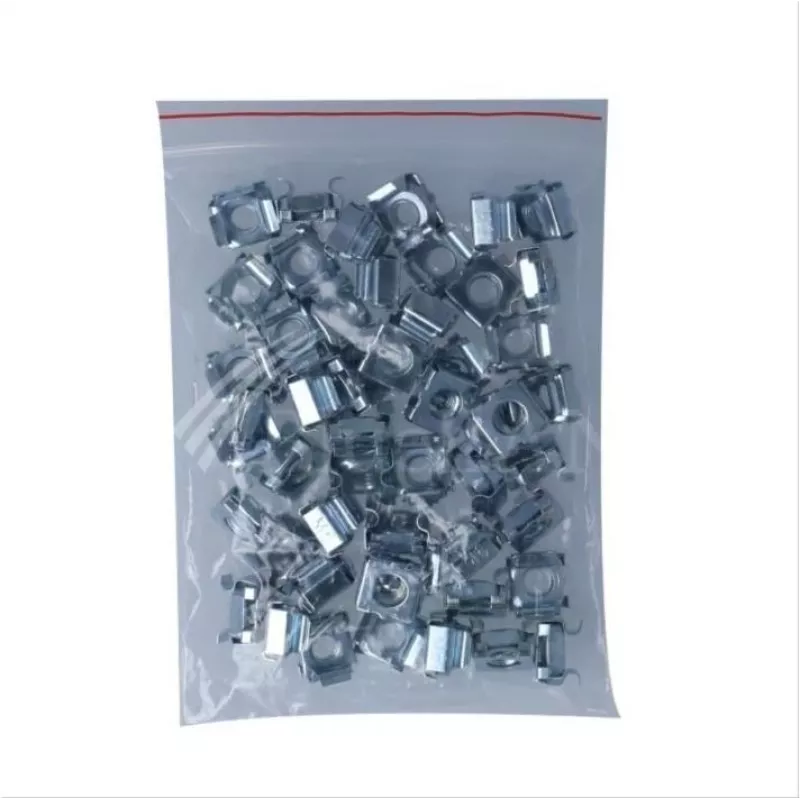 BlueOptics BlueLAN M6 Cage Nuts and Screws 50-Piece Set (BLCNS003)