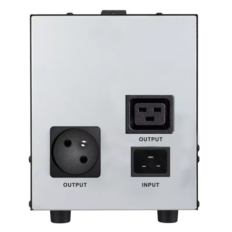 BlueWalker PowerWalker AVR 3000 SIV FR automatinis įtampos reguliatorius 3000VA/2400W, 230V, 4x prancūziškas lizdas, juodas