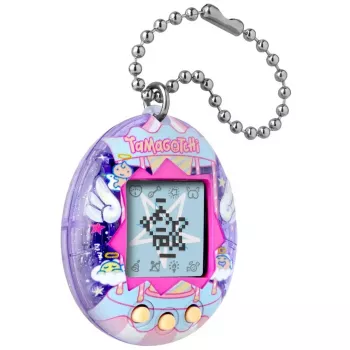 BND Tamagotchi Original – Angel Carousel Virtual Pet Toy, White
