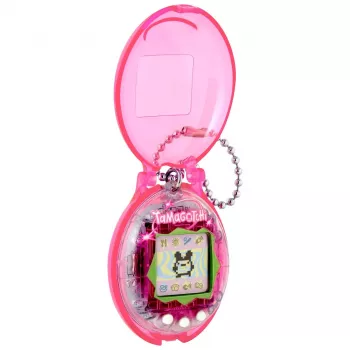 BND Tamagotchi Original Virtual Pet with Protective Case - Rožinė