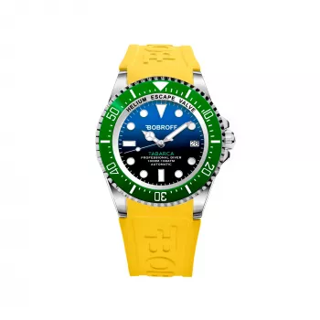 BOBROFF MAN BF0003bvBFSTA 44mm nerūdijančio plieno kvarcinis analoginis laikrodis