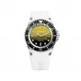 BOBROFF MAN BF0008-BFSTB Analoginis kvarcinis laikrodis 44 mm nerūdijantis plienas juoda oda