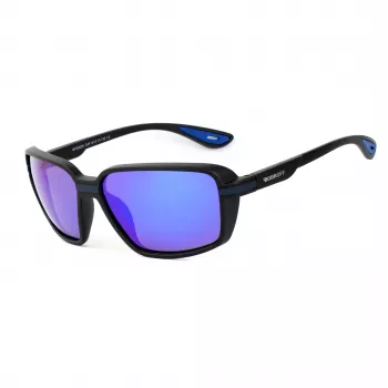 BOBROFF vyriški akiniai nuo saulės BFG0026-C4P – rėmas iš acetato, UV400 polikarbonato lęšiai (lęšis 61 mm, tiltelis 17 mm, kirtis 132 mm)