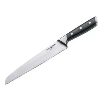 Boker Forge duonos peilis 22 cm X50CrMoV15 dantytu ašmenimis, POM rankena