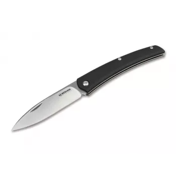 Boker Magnum Long Lead EDC Peilis 01SC080 – 440A Drop Point Ašmenys, G-10 Rankena, Linerlock