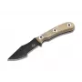 Boker Plus Micro Tracker 2.0 fiksuoto ašmenų peilis, 154CM stonewash drop point, Micarta rankena, Kydex makštys