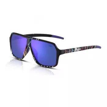 Bolle BS030008 Unisex akiniai nuo saulės – matinė juoda, pilki lęšiai (60/10/140 mm)