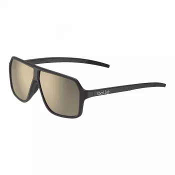 Bolle BS030009-S Unisex Photochromic Akiniai su kintamu tamsėjimu, matiniai juodi, Phantom Brown Red 60mm