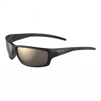 Bolle BS041007 Unisex Sportiniai Akiniai – TNS Pilki Lęšiai, Matinė Juoda Rėmelis