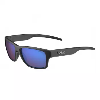 Bolle BS043006 Unisex fotochrominiai poliarizuoti akiniai nuo saulės – matiniai juodi rėmeliai, Phantom Brown Red lęšiai
