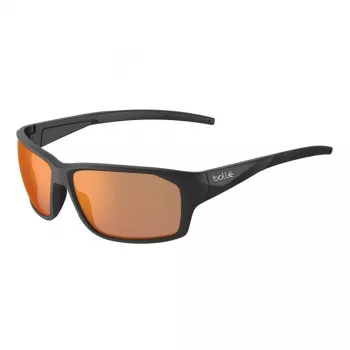 Bolle BS136007 akiniai, unisex, Phantom Brown Red, fotochrominiai, poliarizuoti, veidrodiniai, matiniai juodi