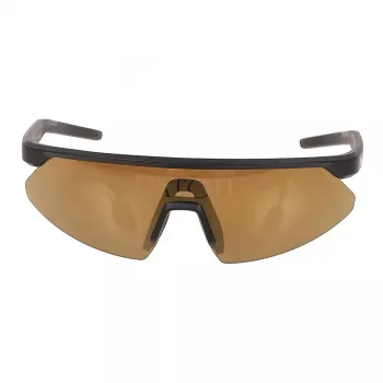 Bolle SP0080160999B Unisex Shield Sunglasses su Volt+ Ruby lęšiais, matinis juodas rėmelis