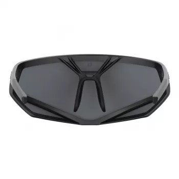Bolle Unisex akiniai nuo saulės BS033002 - matinio juodo rėmelio, pilki lęšiai, 155 mm
